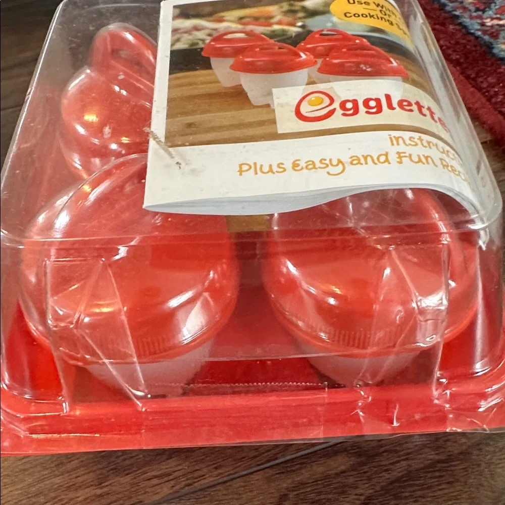 Egglettes Egg Cooker-Hard Boiled Eggs, 4 Egg Cups-As Seen on TV